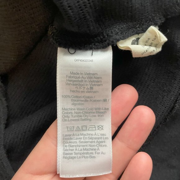 Madewell Black Sleeveless Tie Straps Halter Top - Picture 6 of 6